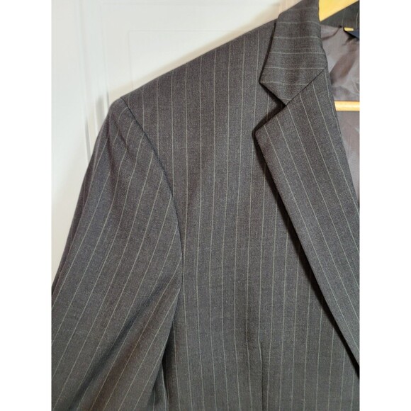 Brooks Brothers Estrato Trabaldo Togna 1840 Wool Blazer Size 45R/W40 FLAWED - Picture 2 of 13